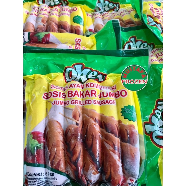 

Okey Jumbo sosis bakar 500gr