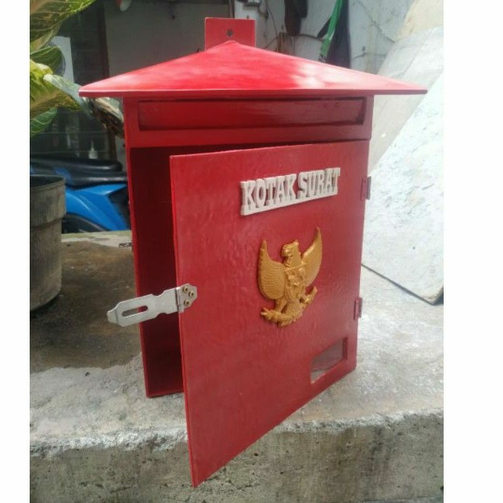 

Kotak Pos Surat Mail Box bahan besi plat