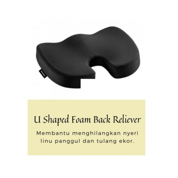 U Shaped Foam Back Reliever