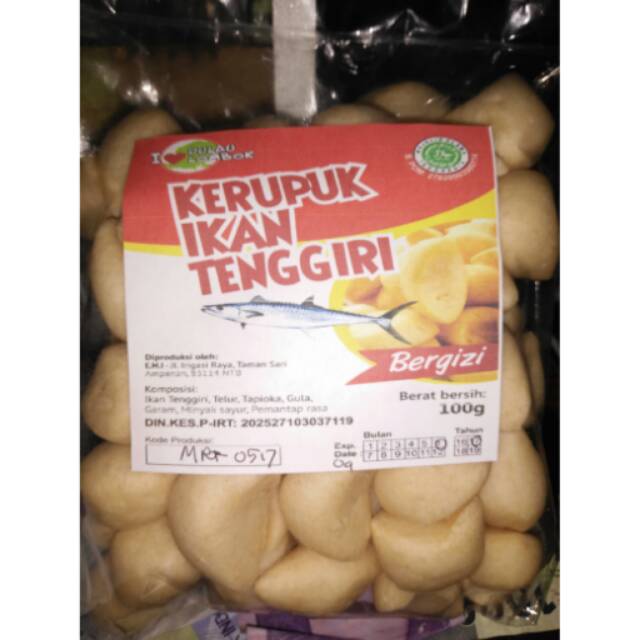 

KERUPUK IKAN TENGGIRI