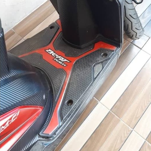 Karpet Stepfloor step pijakan kaki honda beat fi esp 2015