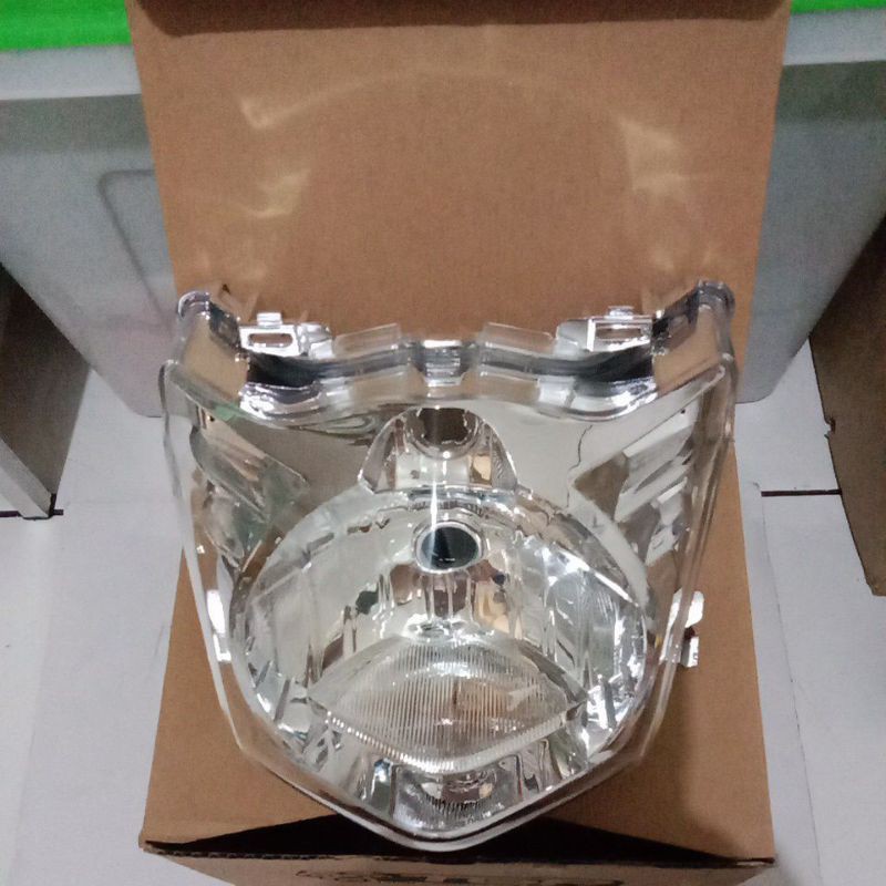 KACA LAMPU BEAT KARBU BEAT LAMA REFLEKTER LAMPU 1SET MOTOR BEAT KARBU