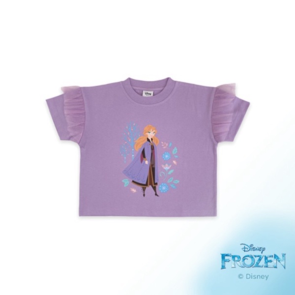 Dijual SOLERAM [Disney - Frozen Collecton] - EMA Tulle Tee - Lilac - 4Y Diskon