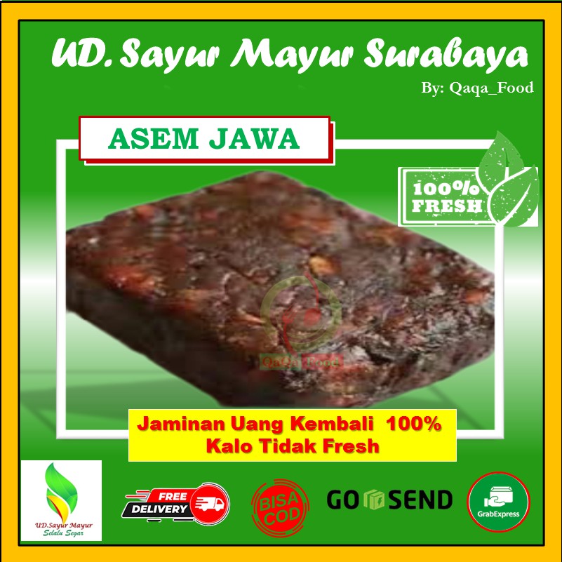 

ASEM ASAM JAWA 100 GRAM sayur mayur SURABAYA 100 gram - UD193