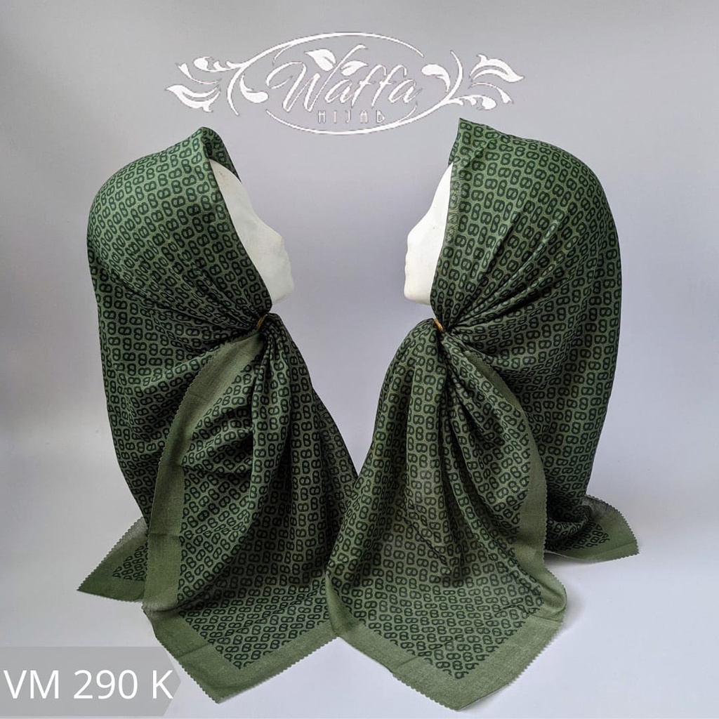 Hijab voal segi empat/kerudung laser cut premium murah/fashion wanita/instan/voal motif square art