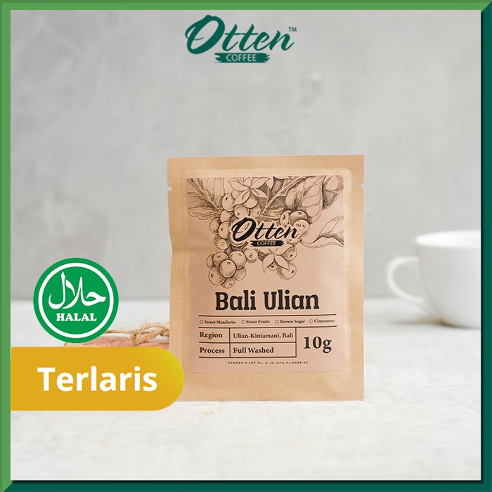 

Drip Coffee 10g Arabica Bali Ulian FW (4 Sachet)