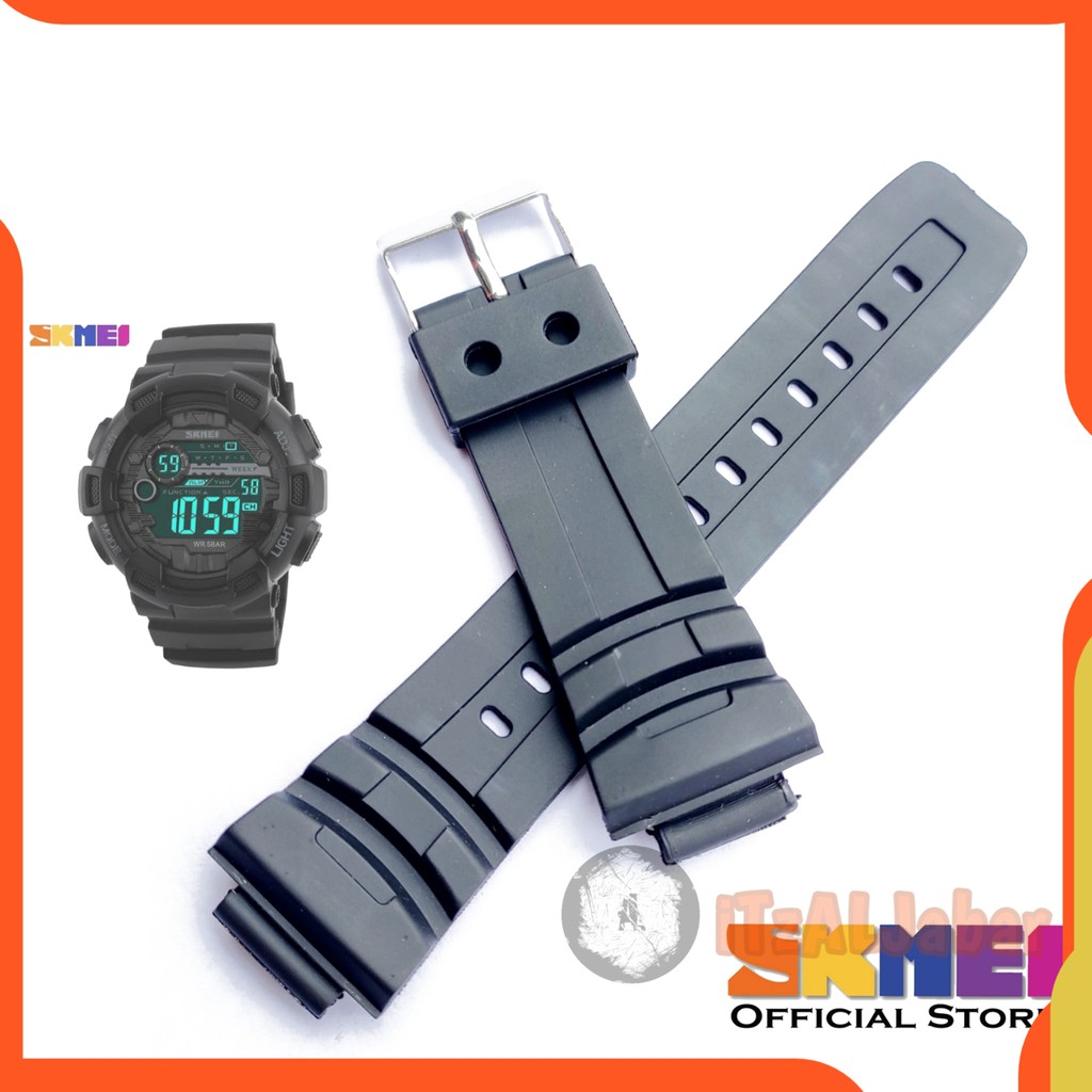 Tali jam tangan SKMEI 1243 Rubber strap Tali jam SKMEI 1243