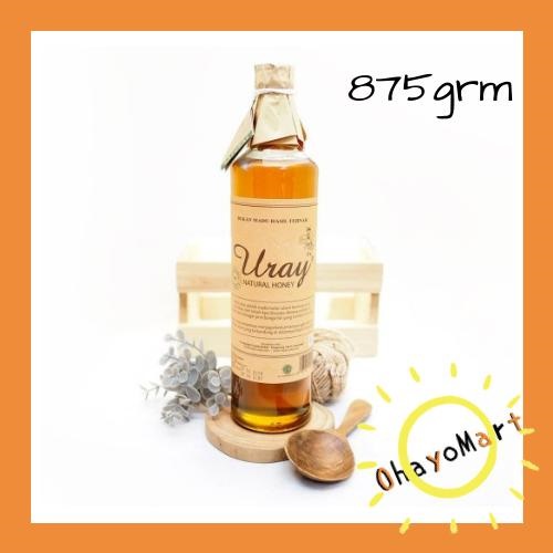 Uray Natural Honey Botol Besar/ Raw Honey 100% Natural/ Madu Asli 875g