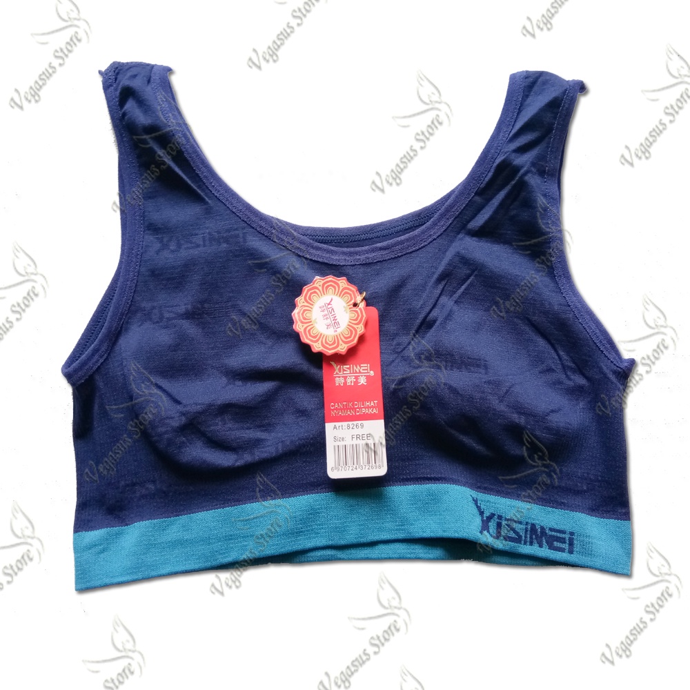 MINISET XISIMEI - IMPORT/MINISET Bra Sport Tanpa Kawat BH Termurah/MINISET REMAJA ABG/All Size(ukuran free 34, 36, 38, 40)-Vegasus Store(COD)