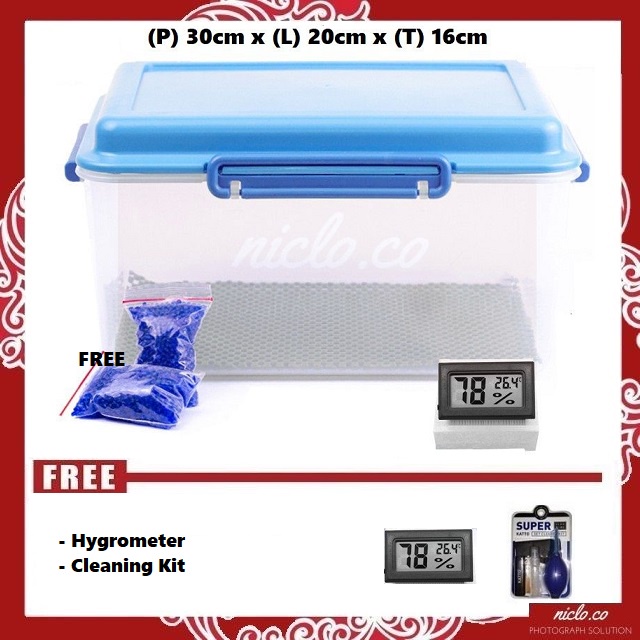 Jual [NEW] Premium Drybox (M) Dry box penyimpanan Kamera Dslr