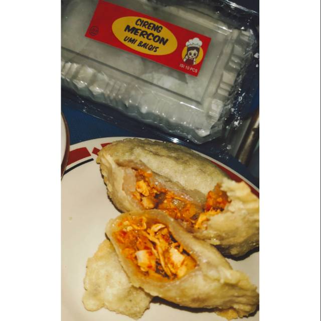 

Cireng mercon Ayam Umi Bilqis Jumbo