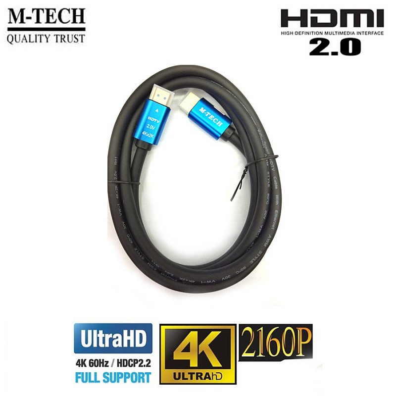 CABLE HDMI 3M 4K MTECH / MTECH KABEL HDMI PREMIUM 4K2K / CAB02-MTECH