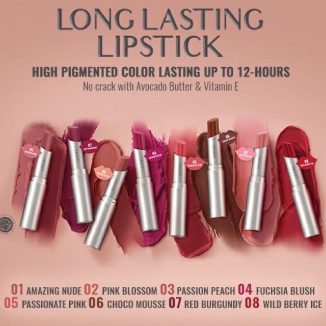 AZZURA LONG LASTING LIPSTIK