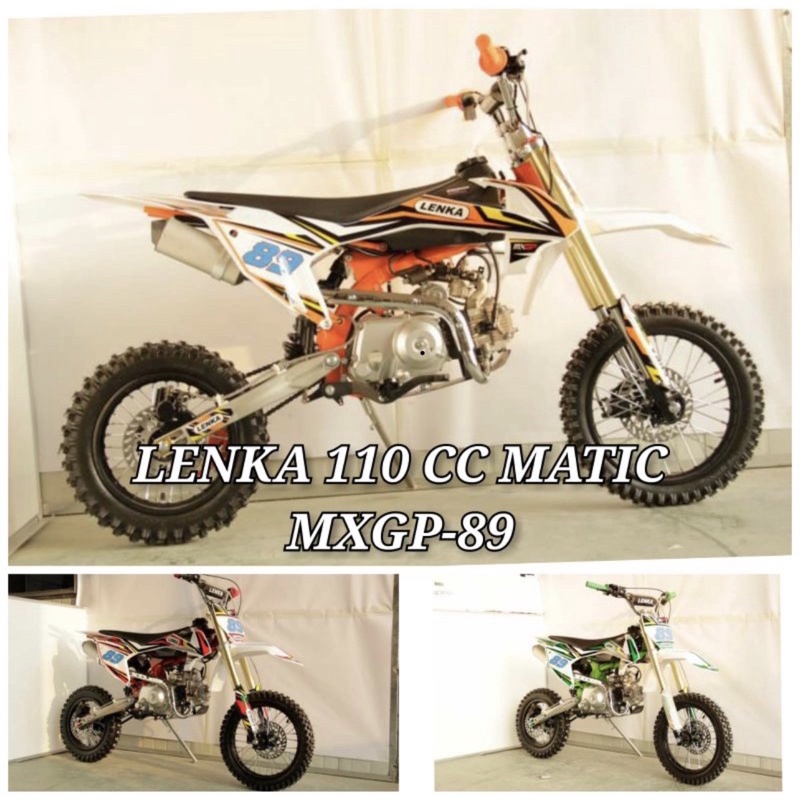 mini motor trail Lenka MXGP 89 110CC MATIC