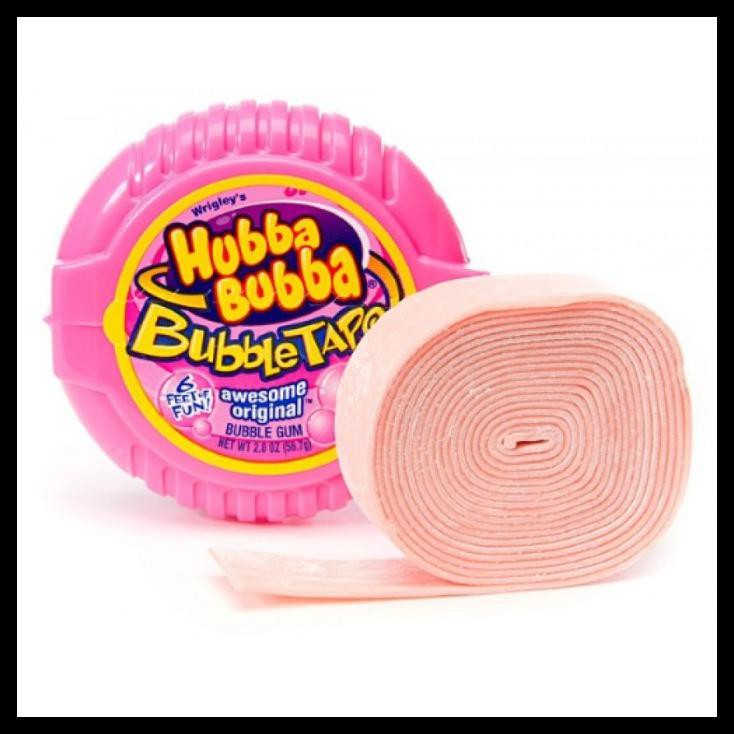 

Hubba Bubba Bubble Tape - Bubble Gum - Permen Karet - Tangy Tropical