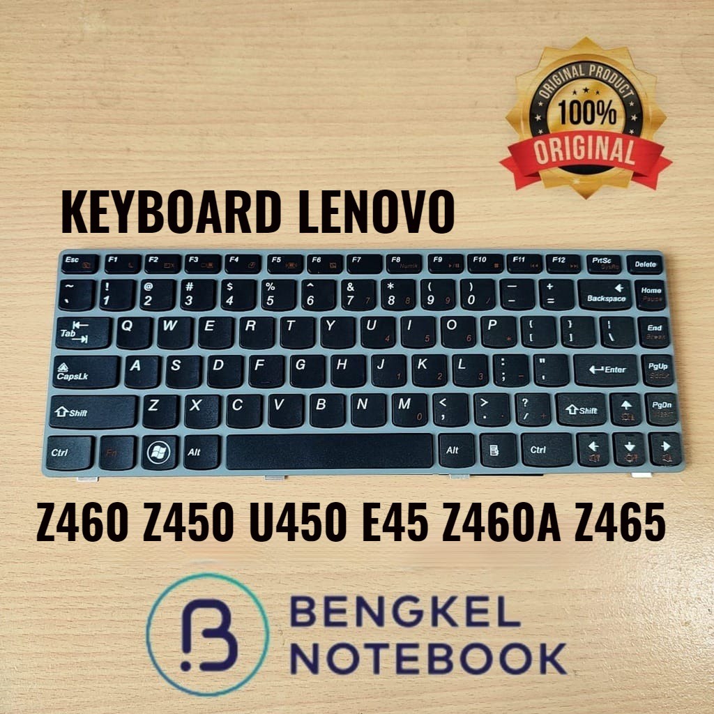 Keyboard Lenovo Z460 Z450 U450 E45 Z460A Z465