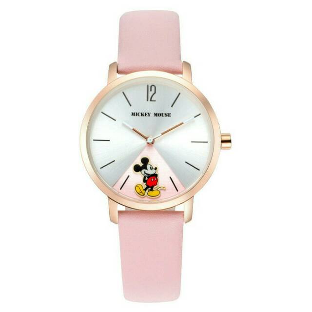 Disney Ori MS1178 Mickey Mouse Jam Tangan Wanita Perempuan Remaja Dewasa Pink