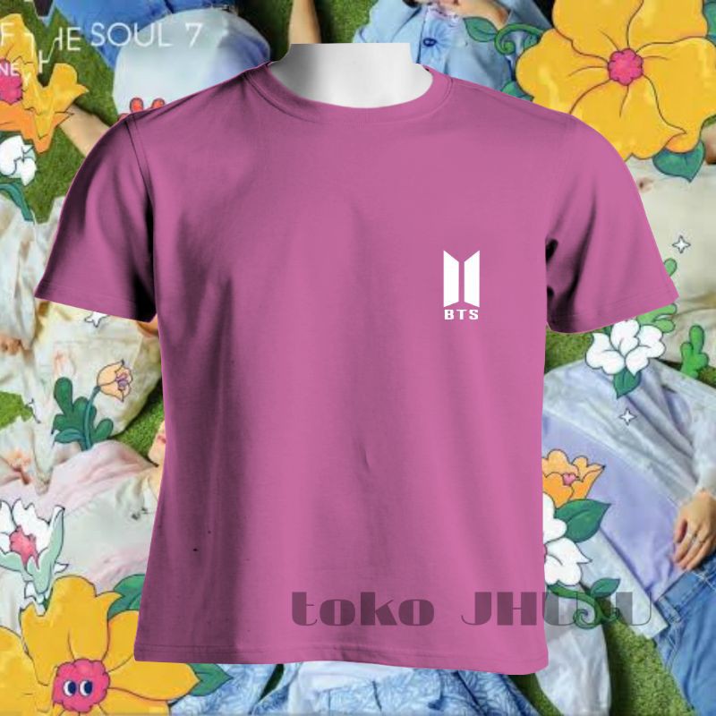 BTS Logo Simple / Baju Kaos BTS