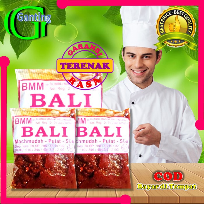 

BUMBU BALI BUMBU JADI BUMBU SIAP SAJI BUMBU KEMASAN BUMBU MASAK MACHMUDAH BMM136