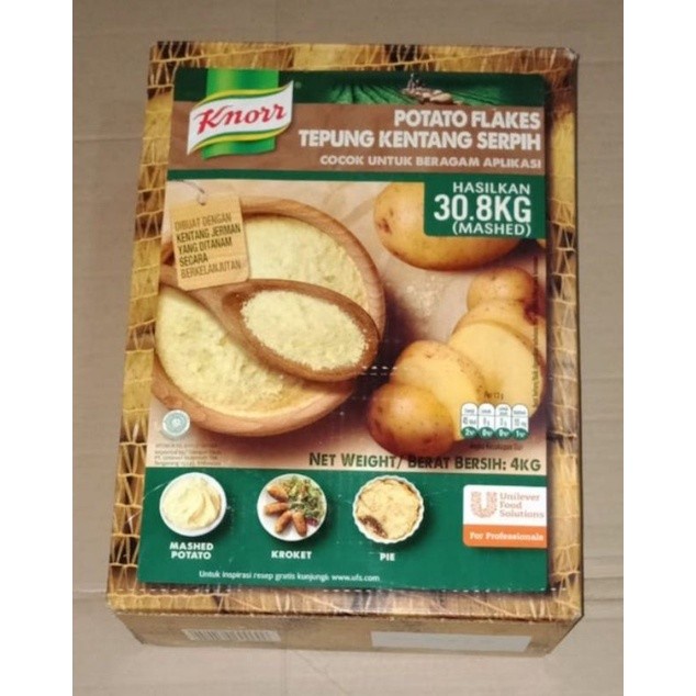 

BISA COD Promo knorr potato flake 4kg Limited