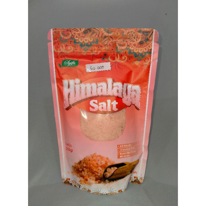

garam Himalaya 250 gr- Himalaya salt Made in pakistan - garam sehat