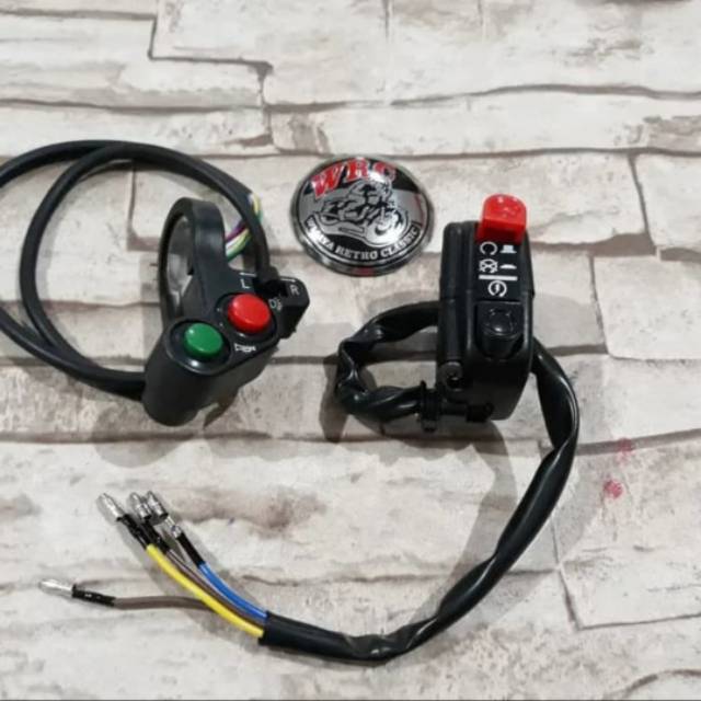 Holder Saklar Kanan dan Kiri Variasi Minimalis Custom Semua Motor