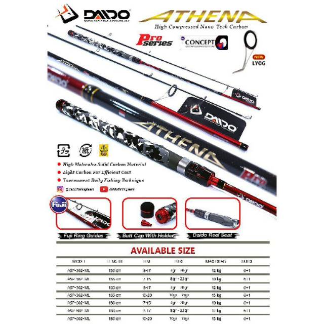 JORAN DAIDO ATHENA PRO SERIES 180CM