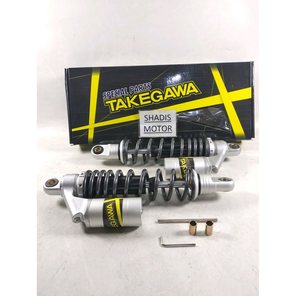 SKOK TAKEGAWA 320 TABUNG CAST BLACK SILVER  bac1299