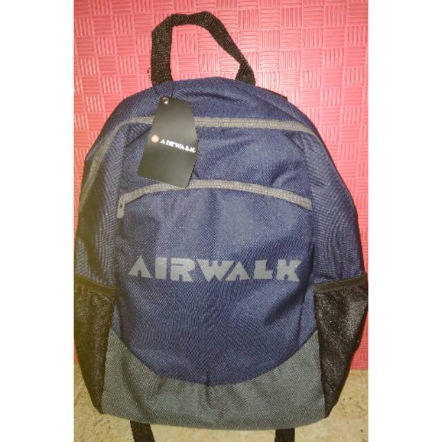 Original Original 100 % Tas Ransel AIRWALK Backpack Navy