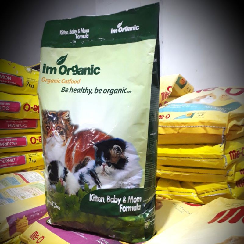 I'M ORGANIC Kitten, Baby &amp; Mom 7,5 kg khusus GOSEND