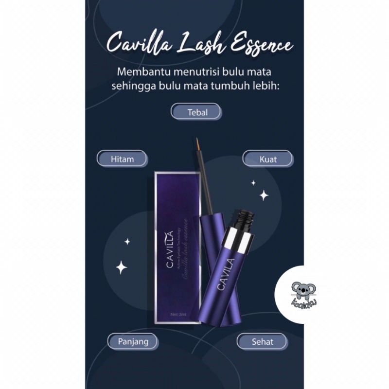 Cavilla Eye Lashes Serum Eyelash Essence Hair Tonic