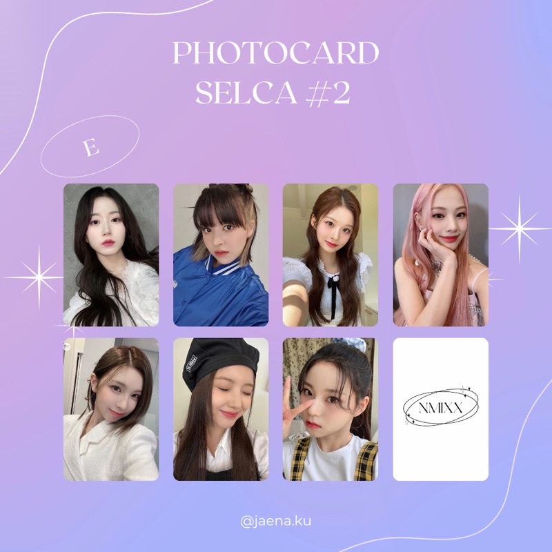 [NMIXX] PHOTOCARD SELCA #2 NMIXX ‼️BACA DESKRIPSI‼️