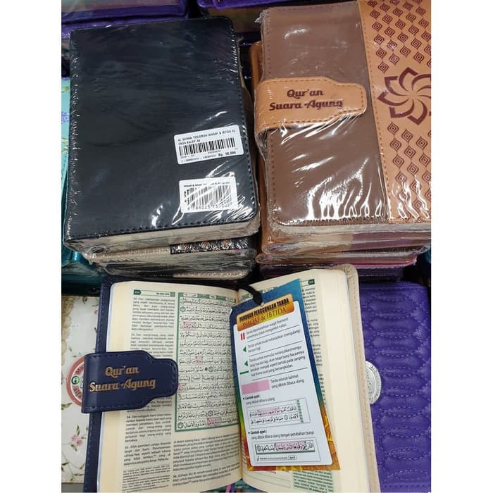 Jual Kitab Quran AlQuran Mushaf Waqaf Ibtida dan Terjemah Terjemahan Agenda Besar Murah di Makassar