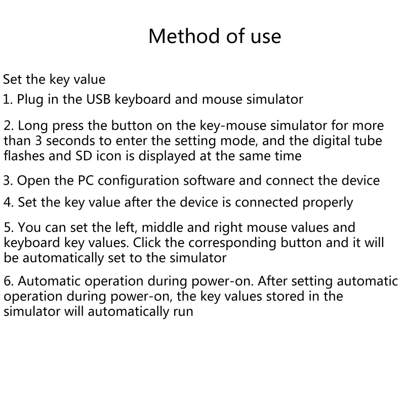 Btsg Ke USB- Simulasi Keyboard Dan Mouse Plug Dan for Play Converter Module