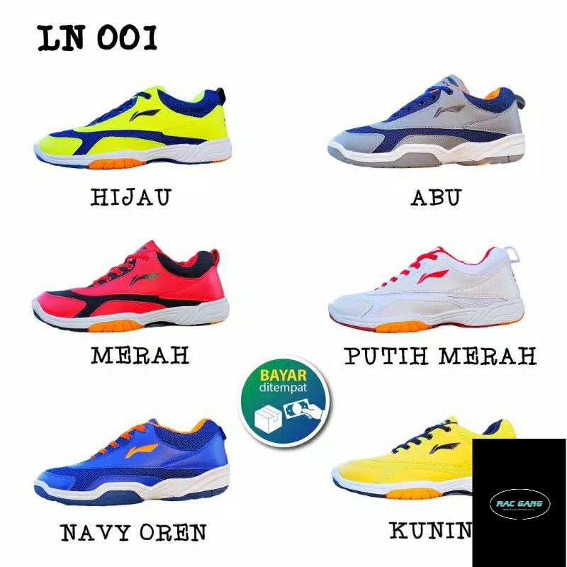 LN 001 / SEPATU LINING TERBARU DROPSHIP