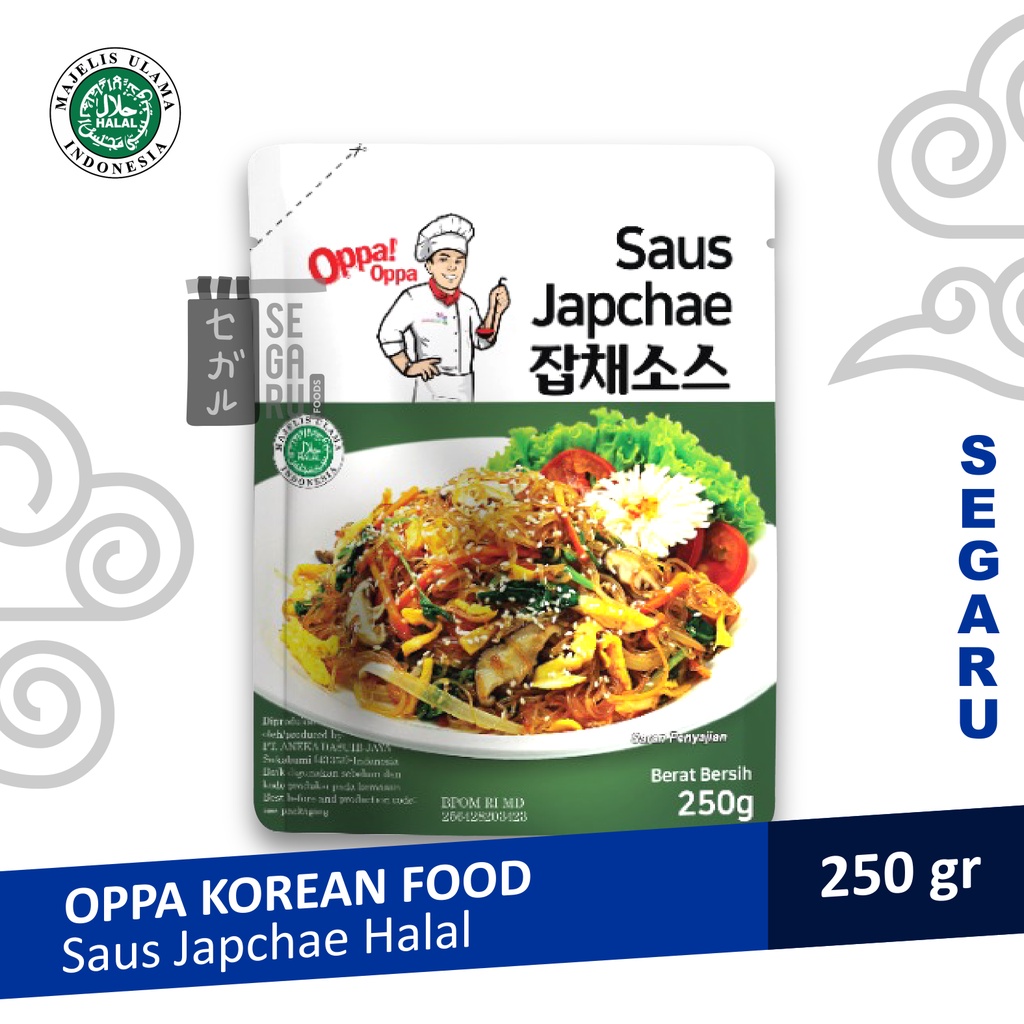 OPPA Korean Japchae Sauce | Saus Japchae Halal 250 gram