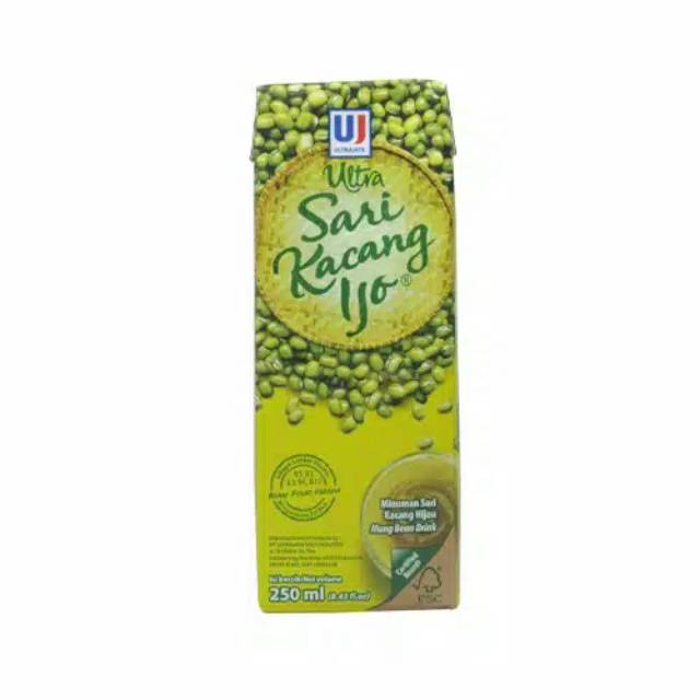 

TERMURAH Minuman Ultra Sari Kacang Ijo Slim 250 ml - Ultra Sari Kacang Ijo Murah