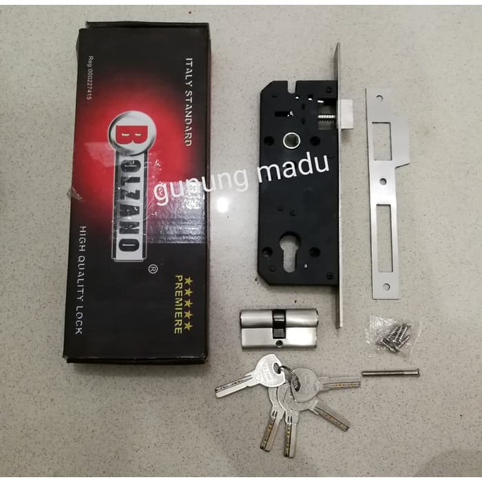 NTGBN454 BODY KUNCI PINTU BESAR BOLZANO ISI KUNCI PINTU RUMAH