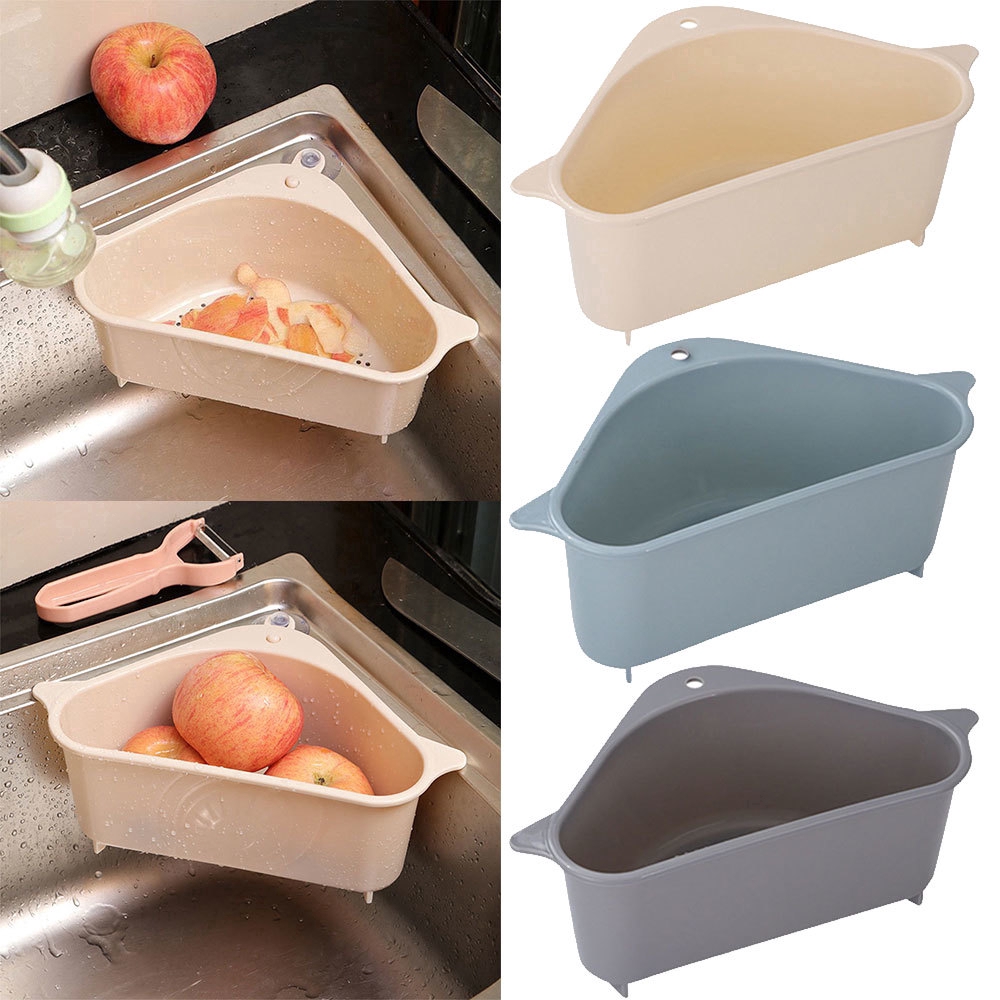 SerbaGrosirMurah SWD1 Saringan Wastafel Dapur Suction Cup Drain Sampah cuci piring pengering