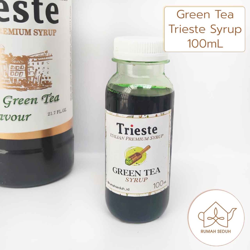 

100 mL Trieste Matcha Green Tea Syrup - Sirup Macha Teh Hijau Jepang - Matca Sirop