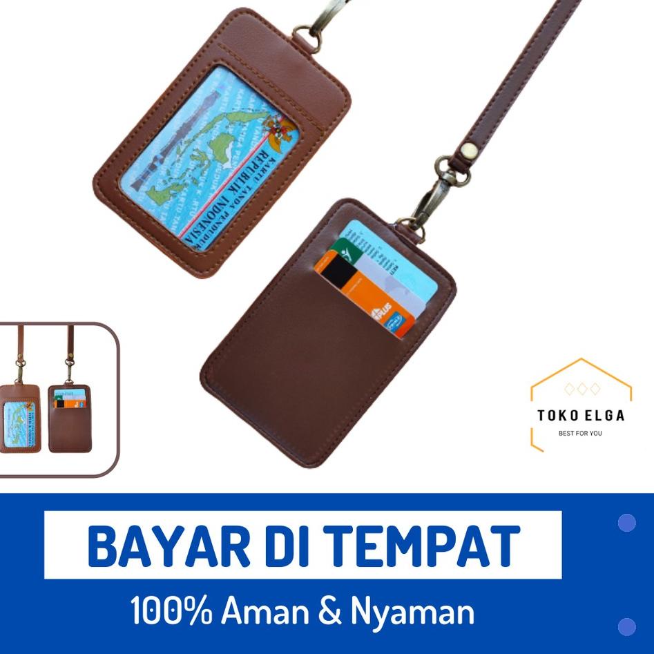 

LANGSUNG KIRIM.. Id Card Kulit Name Tag Kulit Card Holder Termurah