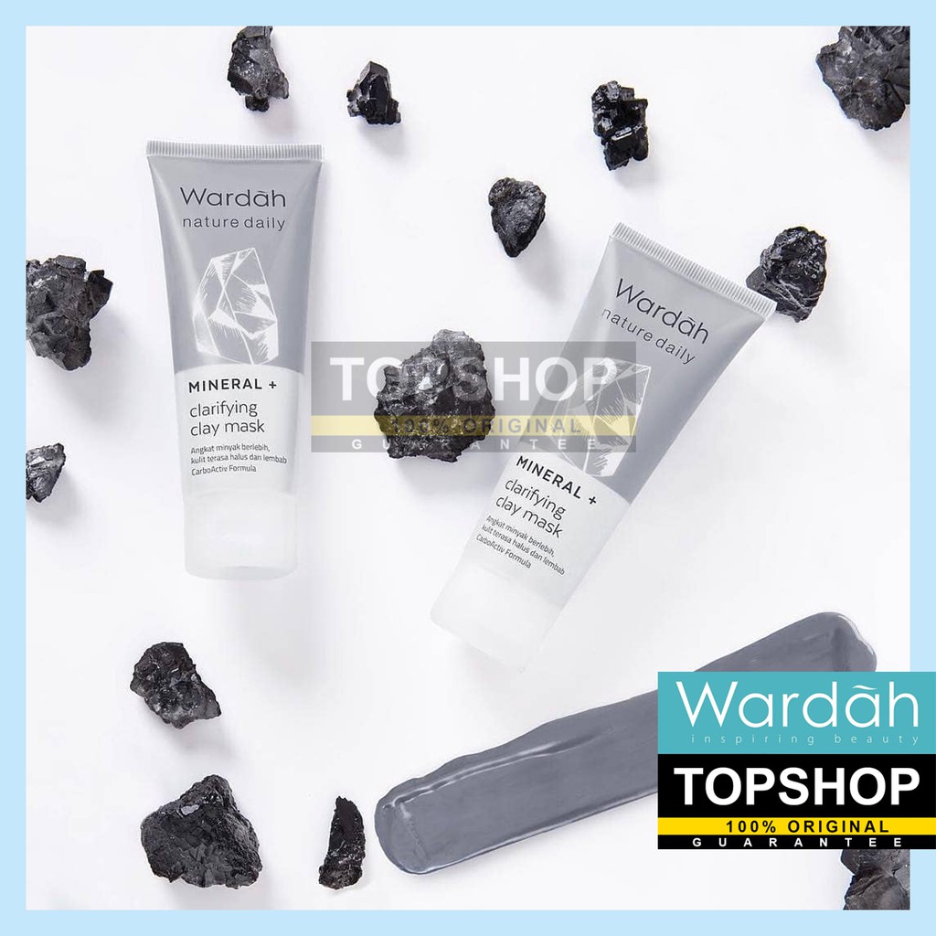 Wardah Mineral+ Clarifying Clay Mask