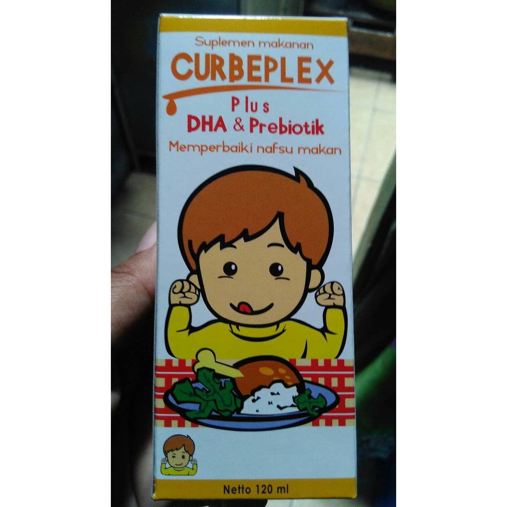 {PALING AMPUH}    Curbeplex /vitamin/tambah nafsu makan anak 120 Ml