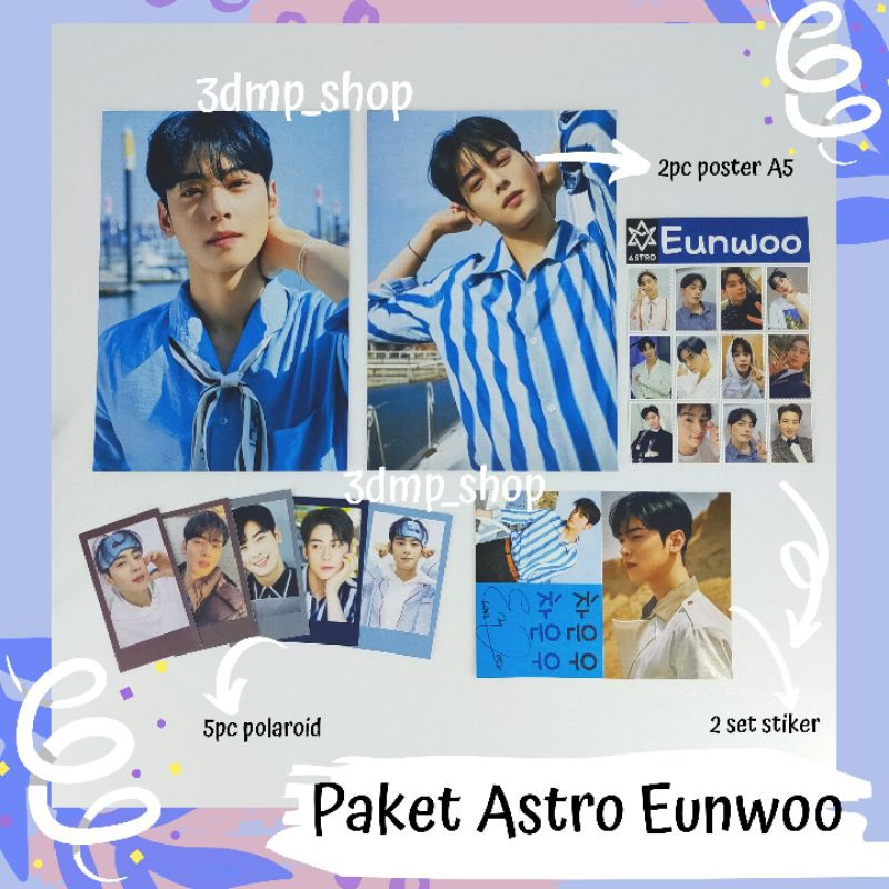 Paket Fankit Fangirl Eunwoo Astro Kpop True Beauty