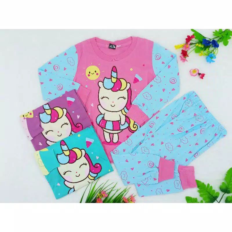 Ss#320 Setelan Anak Perempuan Size 4-6thn Model Za-ra Kids / Piyama Anak / Pakaian Anak Perempuan