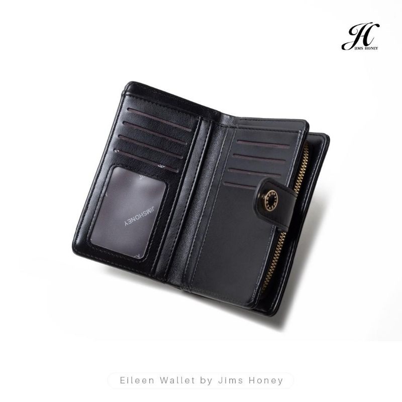 EILEEN WALLET JIMS HONEY ORI DOMPET 3/4 LIPAT WANITA IMPOR FASHION CEWEK KOREA LUCU BANYAK SLOT MURAH