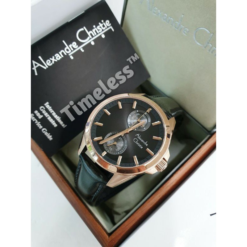 Jam tangan pria alexandre christie ac 6573 MF
