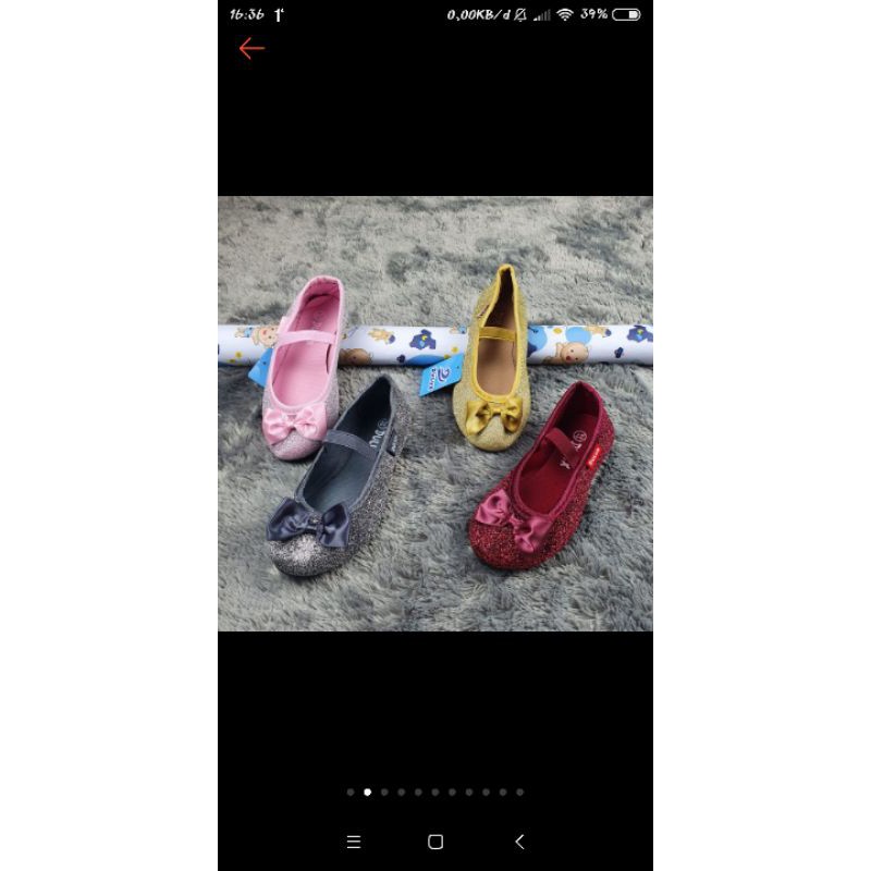 Sepatu anak perempuan, sepatu balet anak merk Dulux
