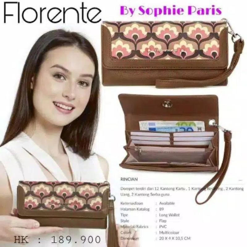 DOMPET FLORENTE SOPHIE PARIS Shopee Indonesia DOMPET FLORENTE SOPHIE PARIS Shopee Indonesia