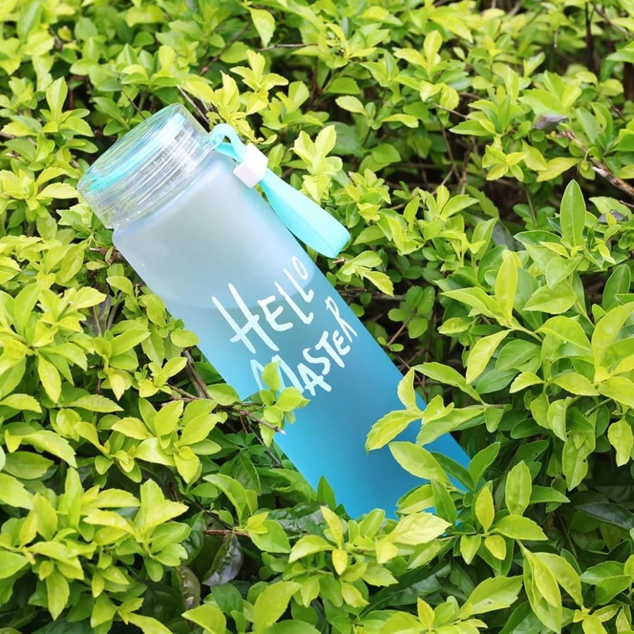 Botol Air Minum Kaca Hello Master 400ml